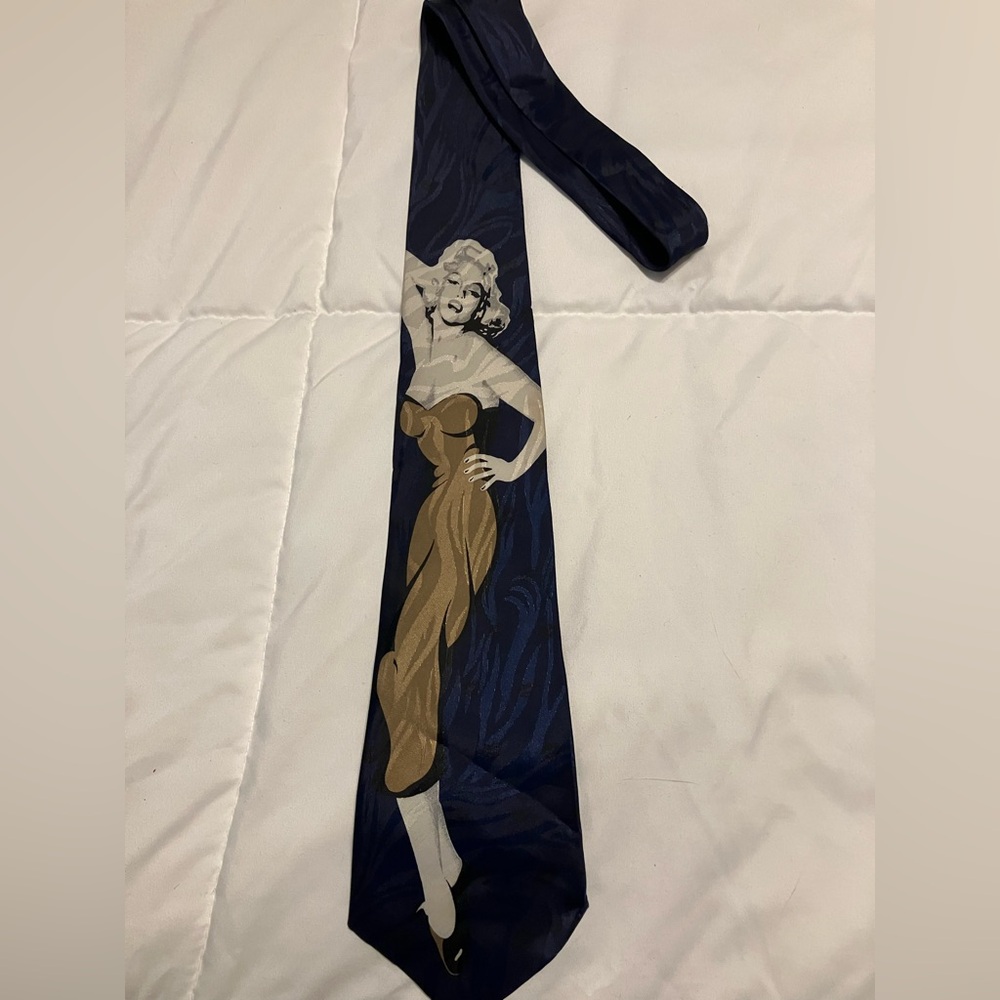 Vintage Marilyn Monroe Graphic Tie – City One Handmade
